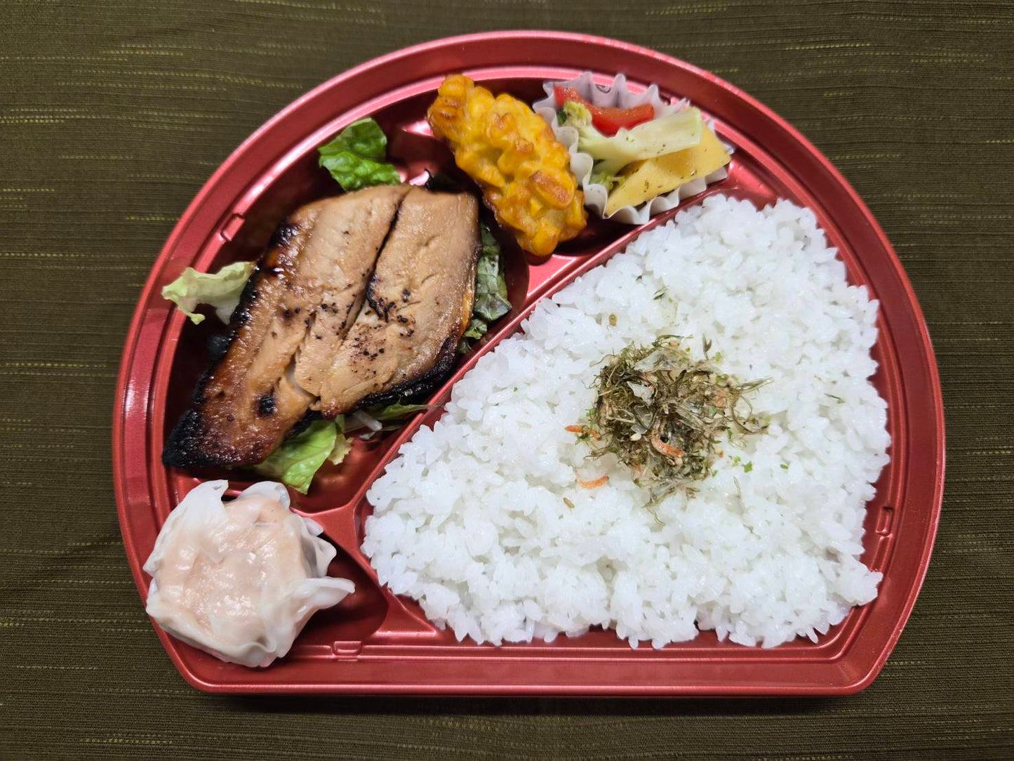 ホッケの味噌焼き弁当