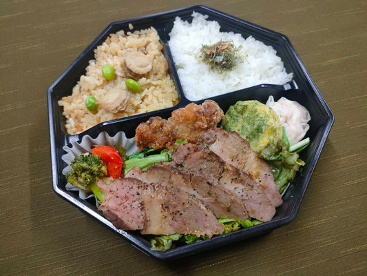 牛肩ロースステーキ弁当