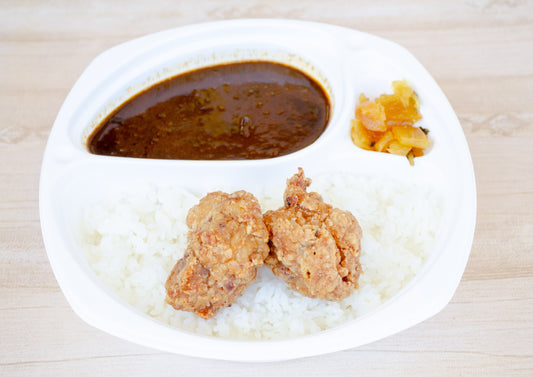 鶏の唐揚げカレー